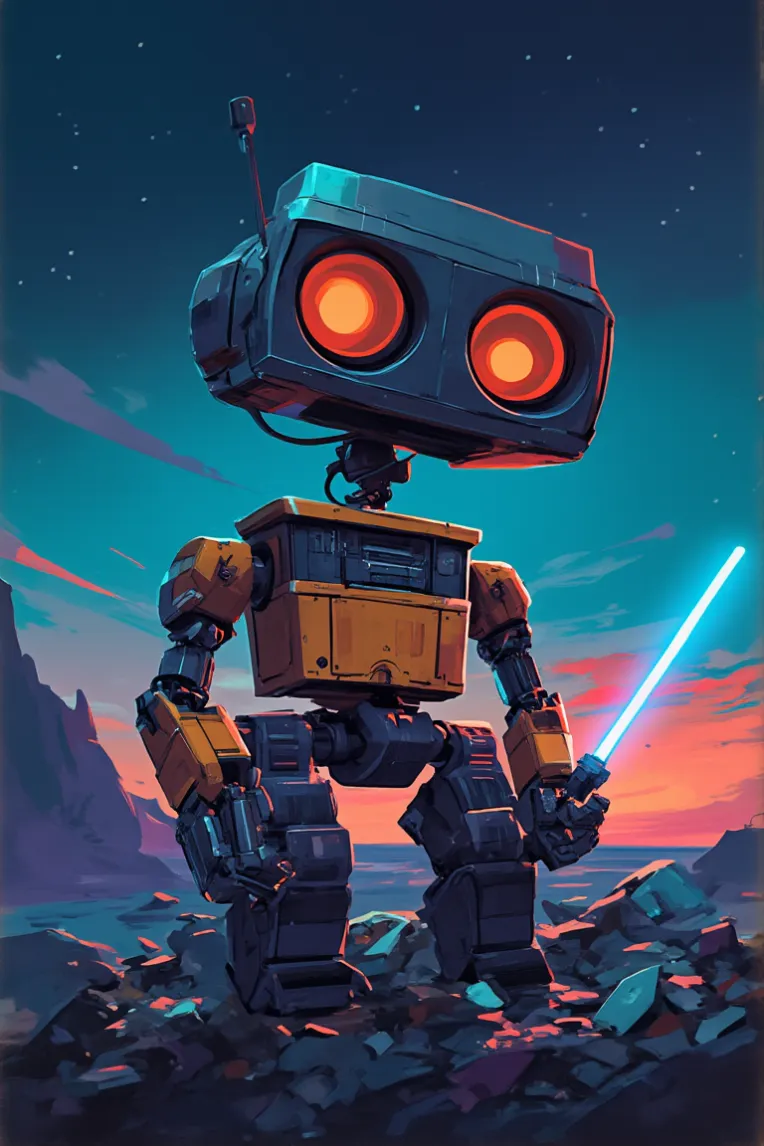 Traditional Painting Media,Mecha,Character,LoRA,FLUX.1