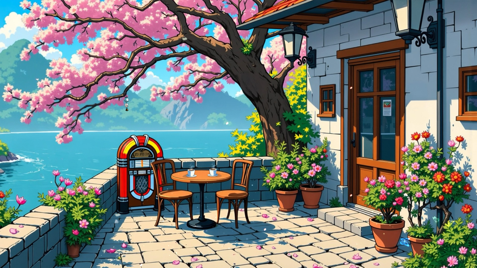 Spring Lofi Coffee Shop-LoRA-Johann-Shakker