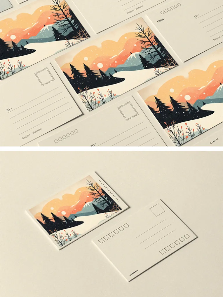 Flat Illustration,Style Boost,Landscape,LoRA,FLUX.1