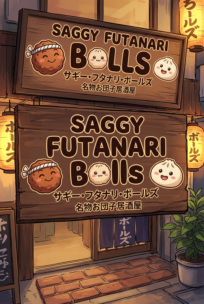 Saggy Futanari Balls