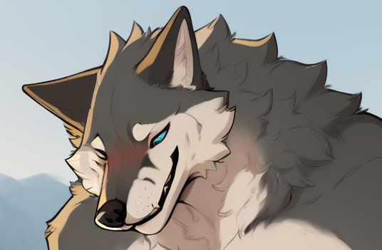 Face in sheath concept (furry) v1.0