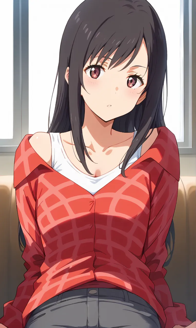 Anime Style,Girl,Physical/Facial feature,LoRA,Pony