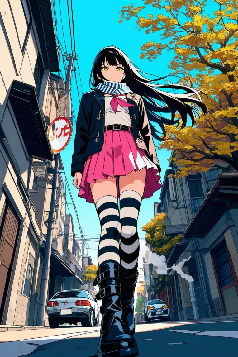 Anime Style,Girl,Style Boost,Checkpoint,Illustrious