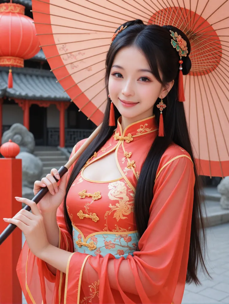 Chinese Style,Portrait Photography,Girl,Checkpoint,Illustrious