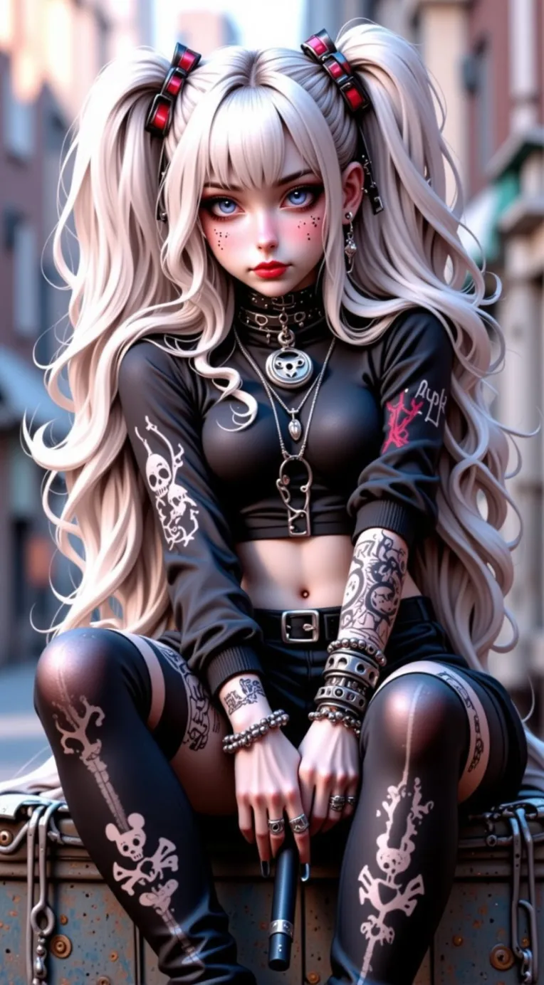 CGI style,Anime Style,Girl,LoRA,FLUX.1