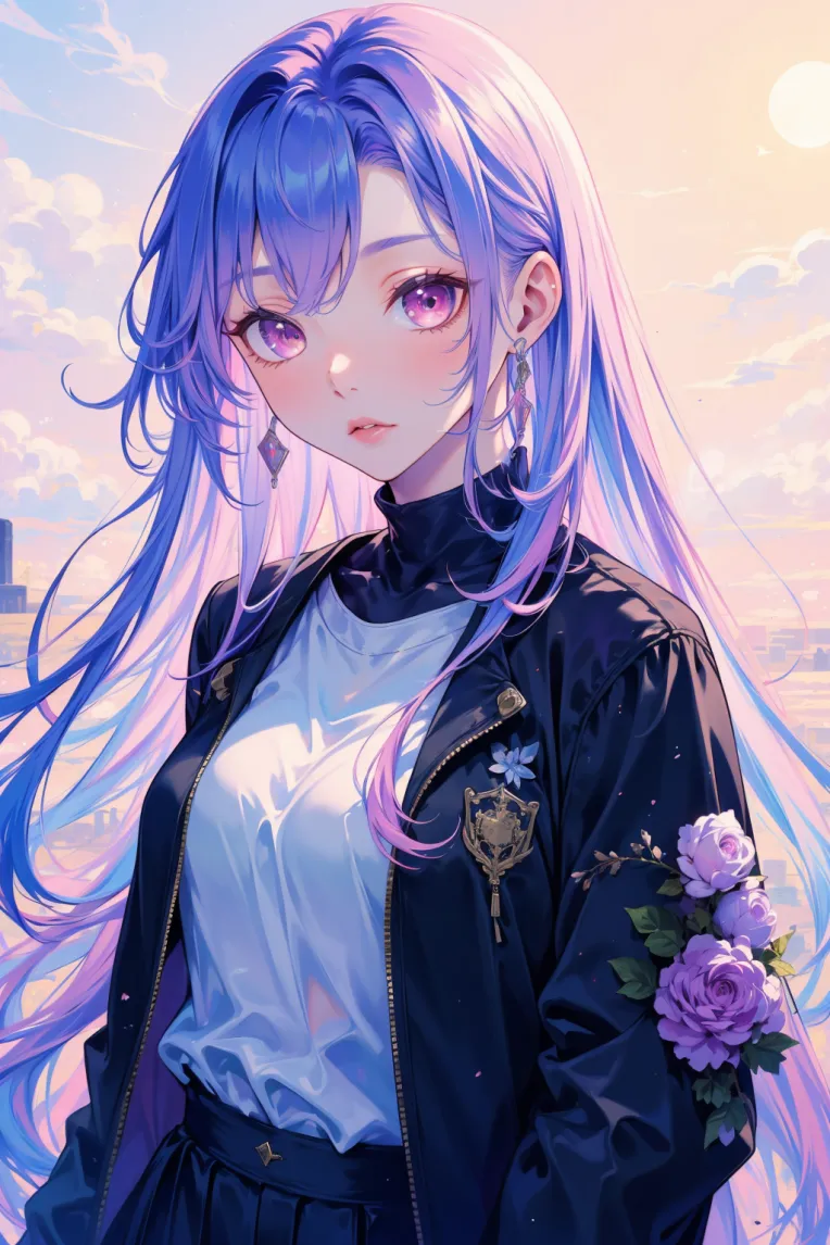 CGI style,Anime Style,Girl,LoRA,SD 1.5