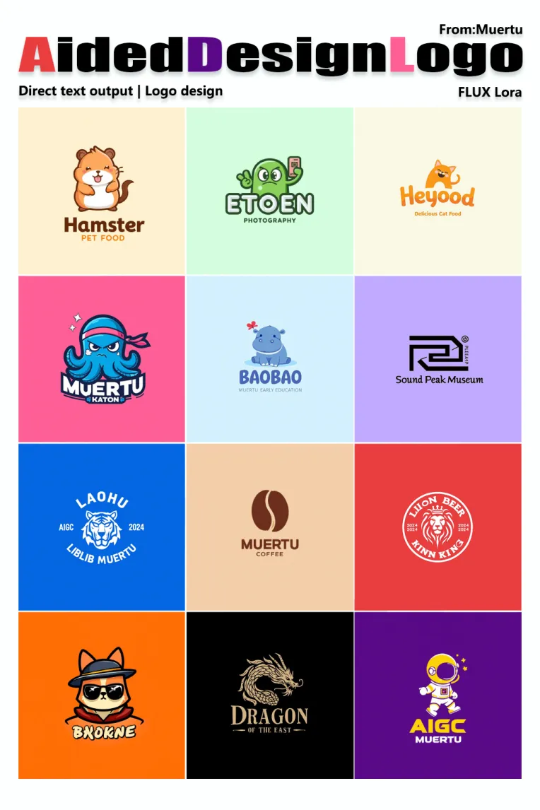 Logo design,Object Enhance,Logo & Icon,LoRA,FLUX.1