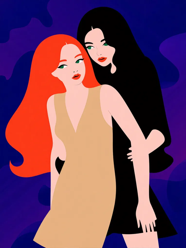 Digital Painting Media,Girl,Style Boost,LoRA,FLUX.1