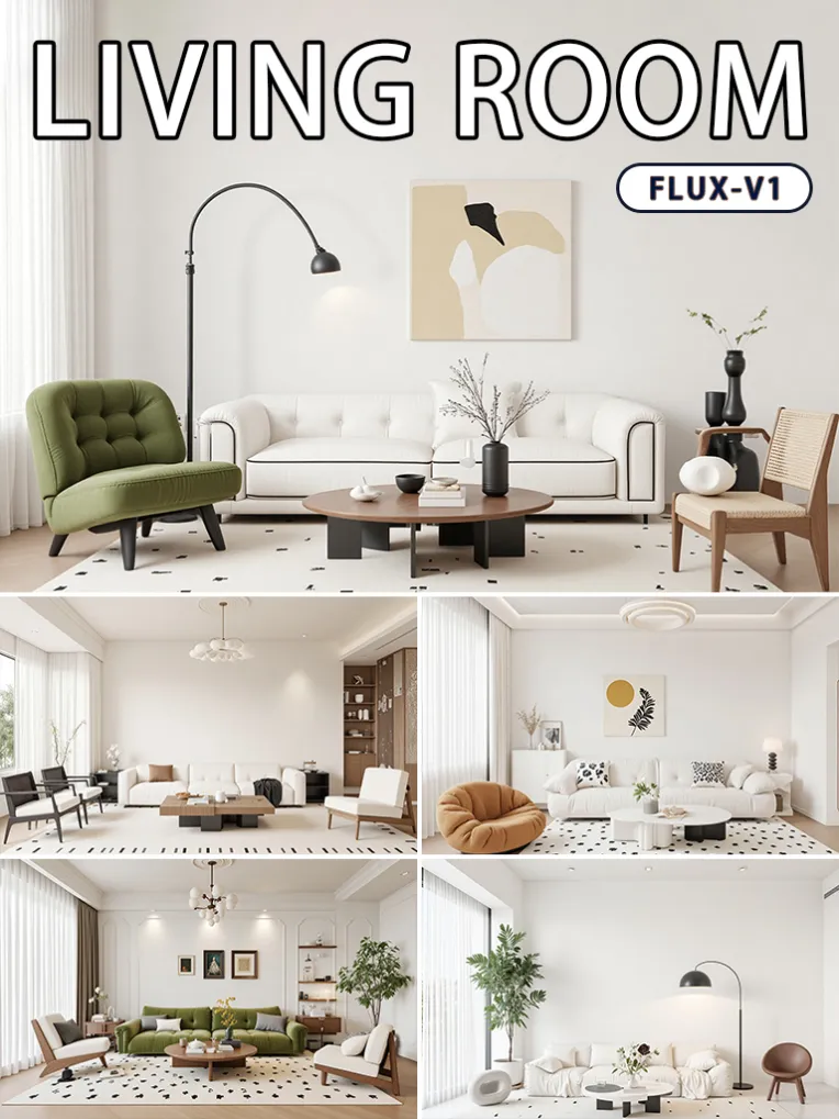 Interior Design,Space & Scene,Style Boost,LoRA,FLUX.1