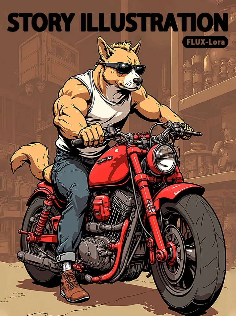 Anime Style,Style Boost,Animal,LoRA,FLUX.1