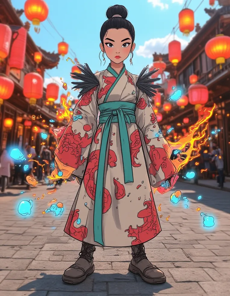 Anime Style,Girl,Style Boost,LoRA,FLUX.1