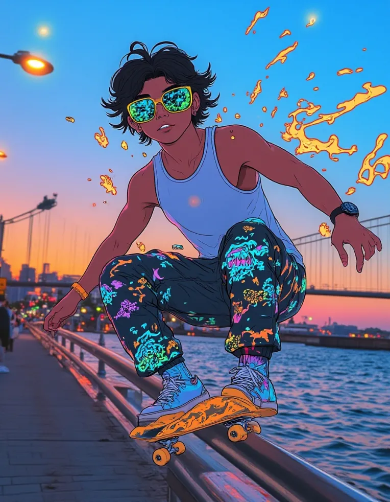 Anime Style,Girl,Style Boost,LoRA,FLUX.1