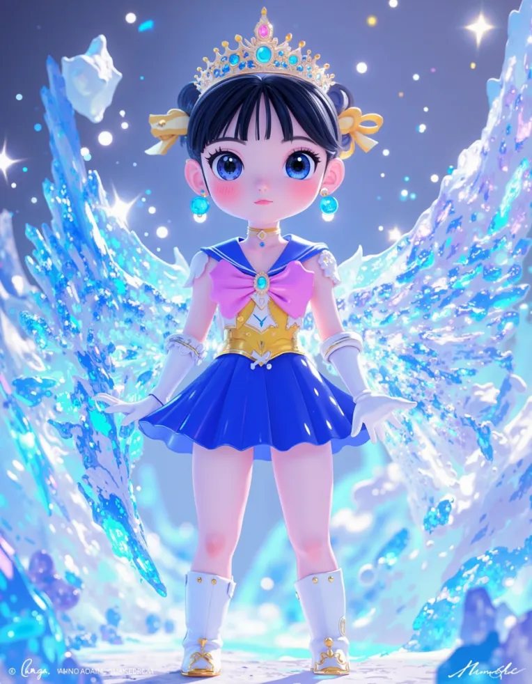 Cartoon style,Girl,LoRA,FLUX.1