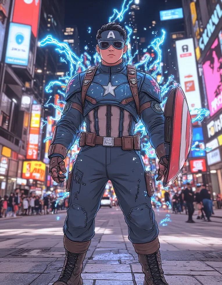 Anime Style,Girl,Style Boost,LoRA,FLUX.1