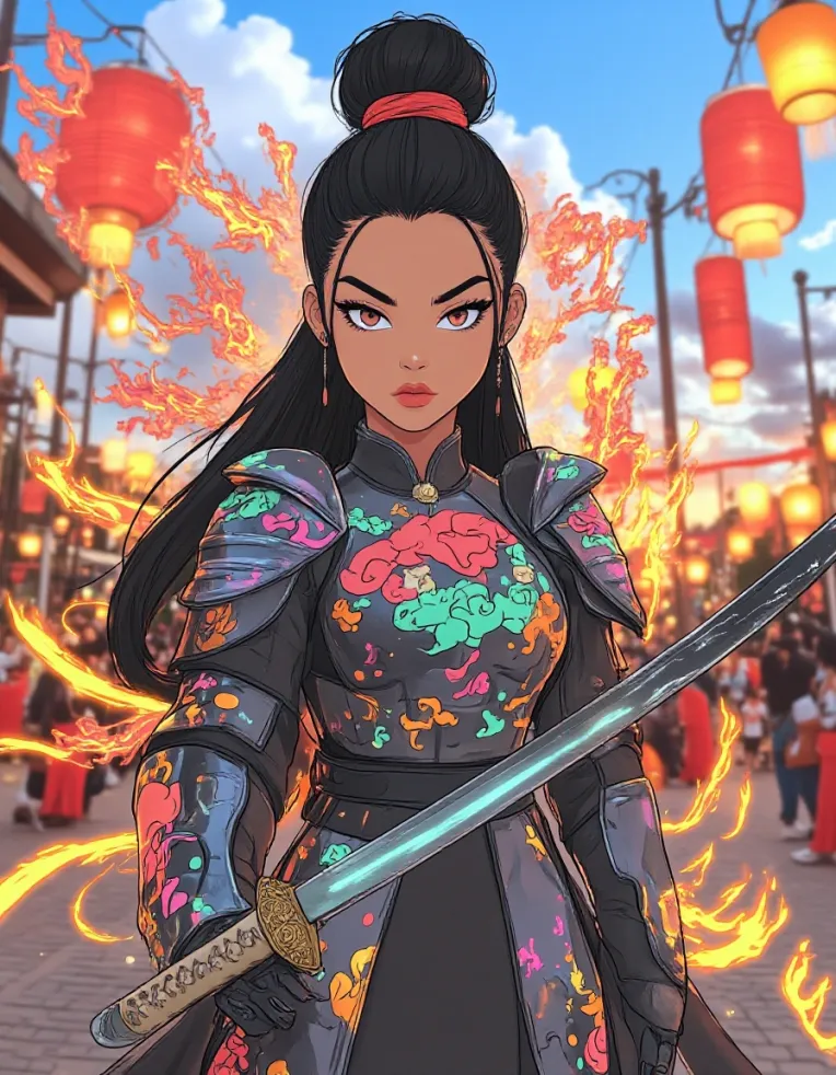 Anime Style,Girl,Style Boost,LoRA,FLUX.1