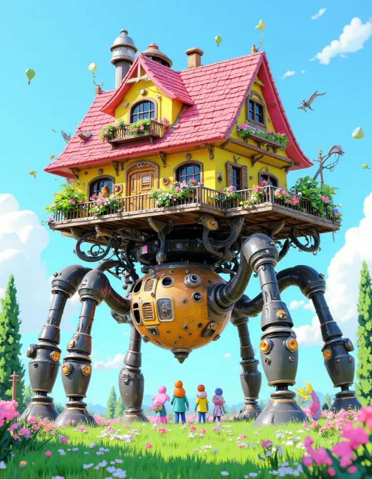 Cartoon style,Girl,LoRA,FLUX.1