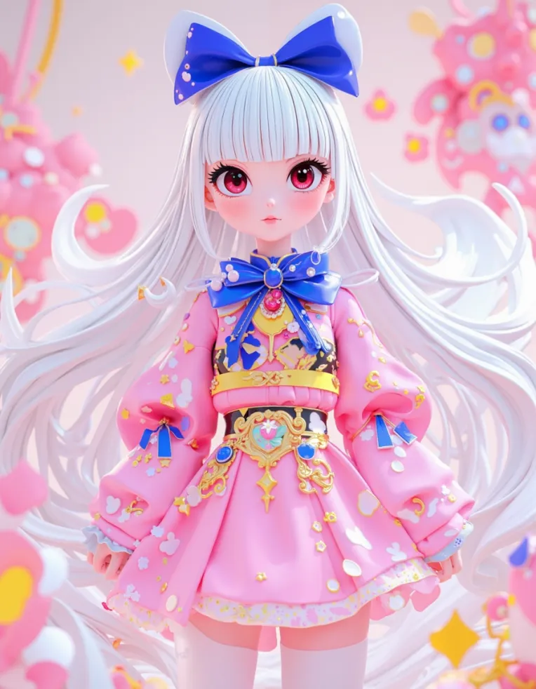 Cartoon style,Girl,LoRA,FLUX.1