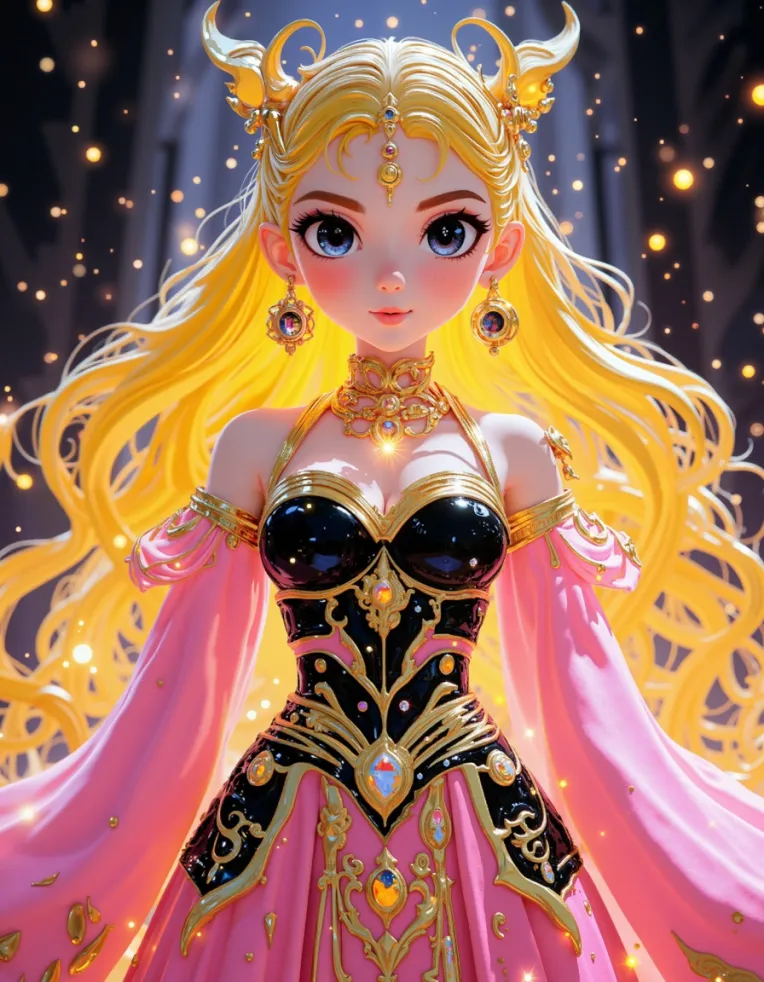 Cartoon style,Girl,LoRA,FLUX.1