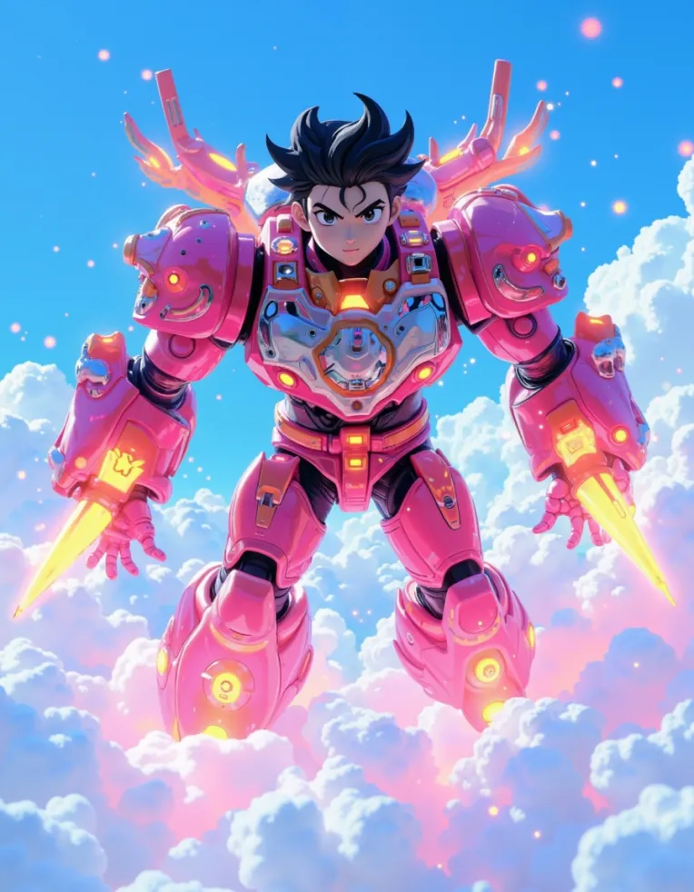 Cartoon style,Girl,LoRA,FLUX.1