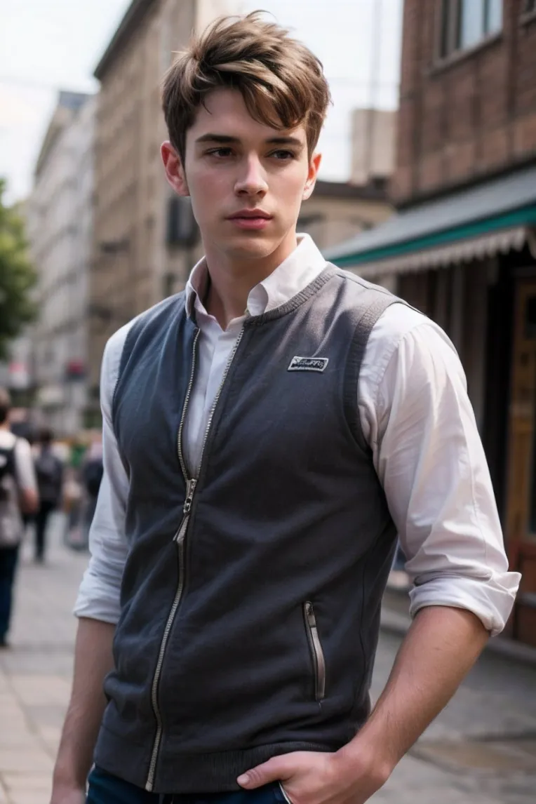 Realistic,Street Photography,Boy,LoRA,SD 1.5