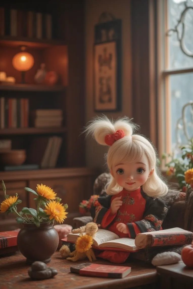 Cartoon style,Anime Character,Girl,LoRA,FLUX.1