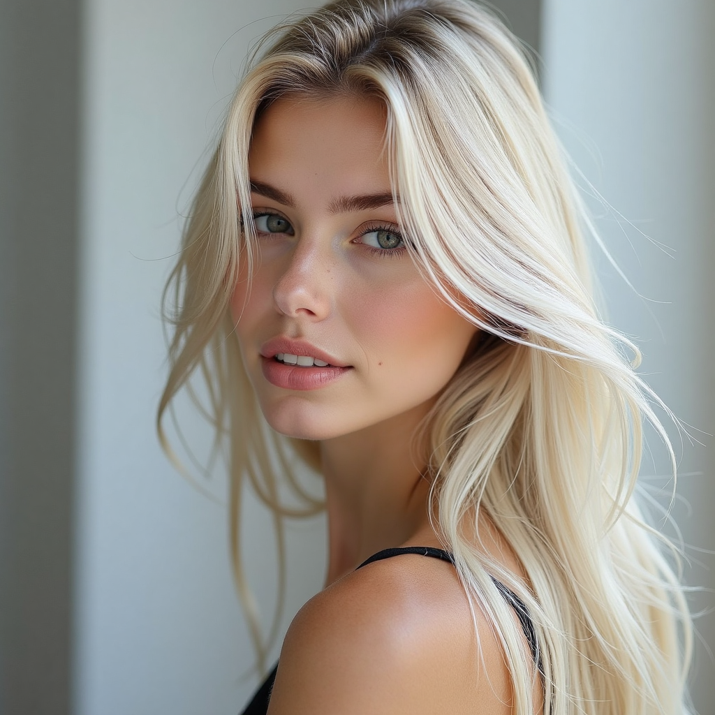 Perfect Blonde Hairstyle v1