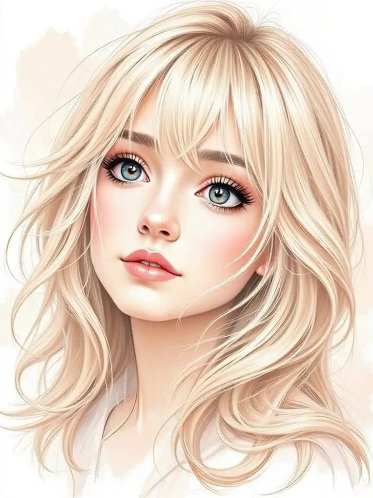 Traditional Painting Media,Girl,Style Boost,LoRA,FLUX.1