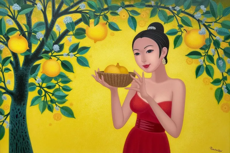 Traditional Painting Media,Girl,Style Boost,LoRA,FLUX.1