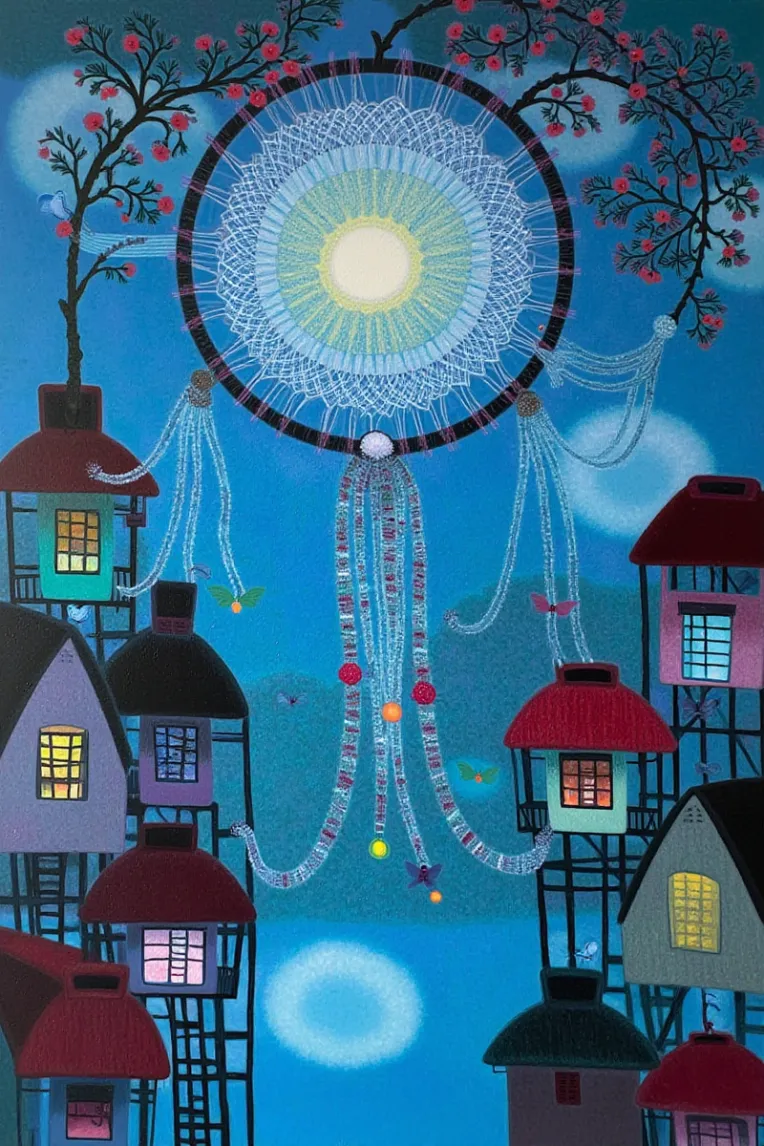 Traditional Painting Media,Girl,Style Boost,LoRA,FLUX.1