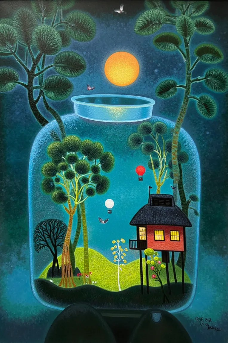 Traditional Painting Media,Girl,Style Boost,LoRA,FLUX.1