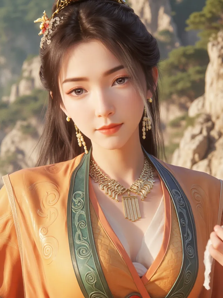 CGI style,Girl,Object Enhance,LoRA,FLUX.1