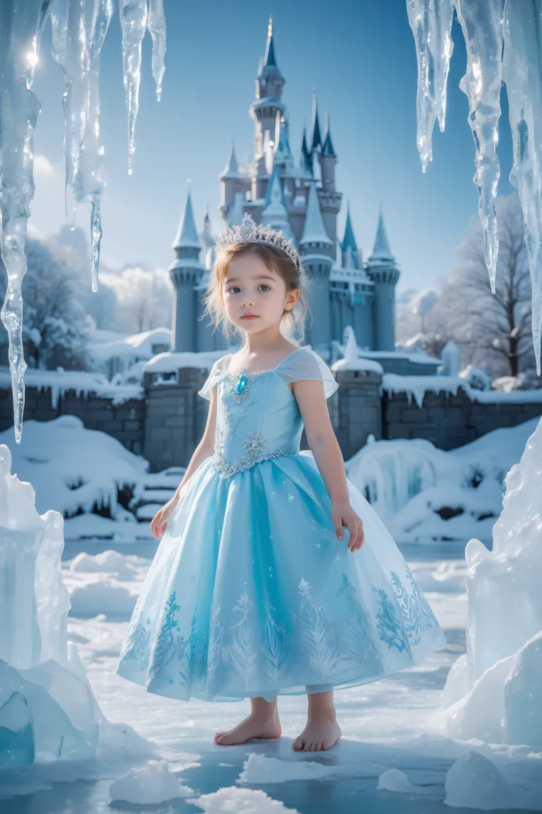 FLUX - PRINCESS ELSA THE ICE QUEEN by JAY-LoRA-JayHuang-Shakker