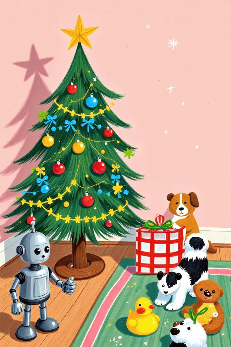 Kids' Illustration,Girl,Style Boost,LoRA,FLUX.1