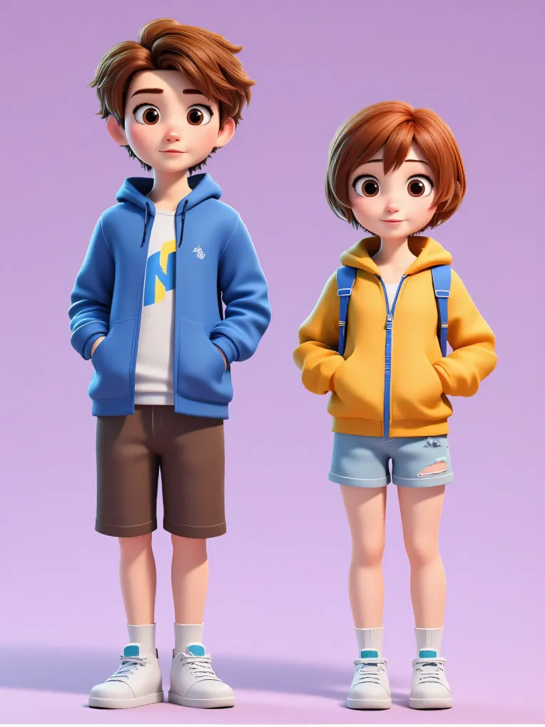 Cartoon style,Girl,Character,LoRA,FLUX.1