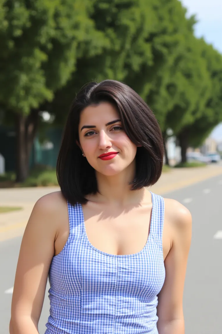 Realistic,Street Photography,Girl,Checkpoint,FLUX.1