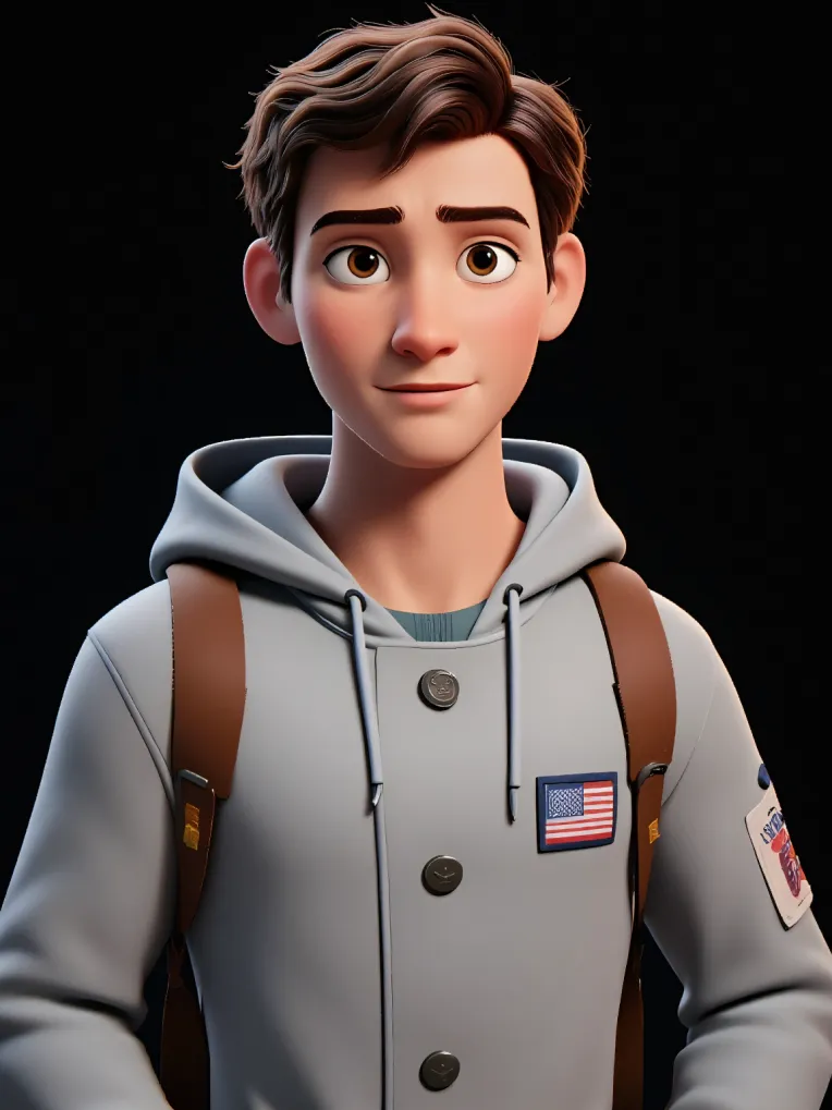 Cartoon style,Girl,Character,LoRA,FLUX.1