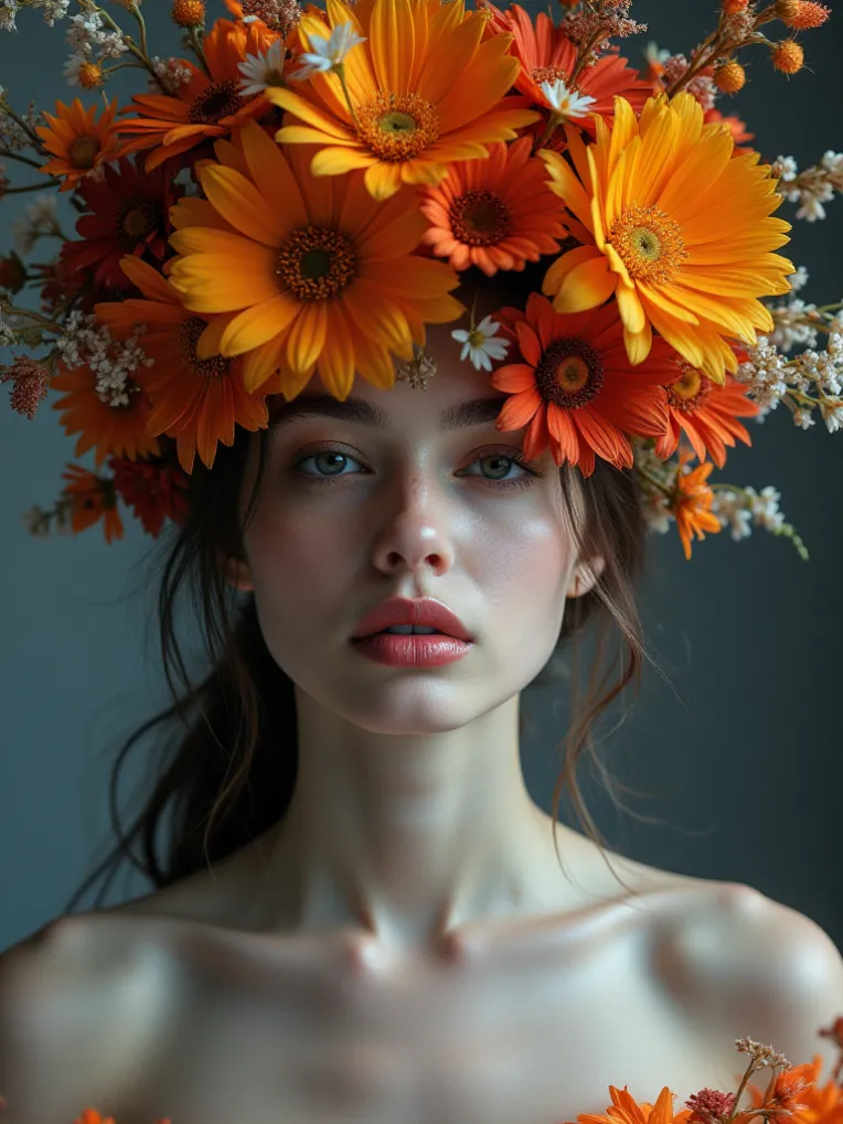 Portrait Photography,Girl,Physical/Facial feature,Checkpoint,FLUX.1