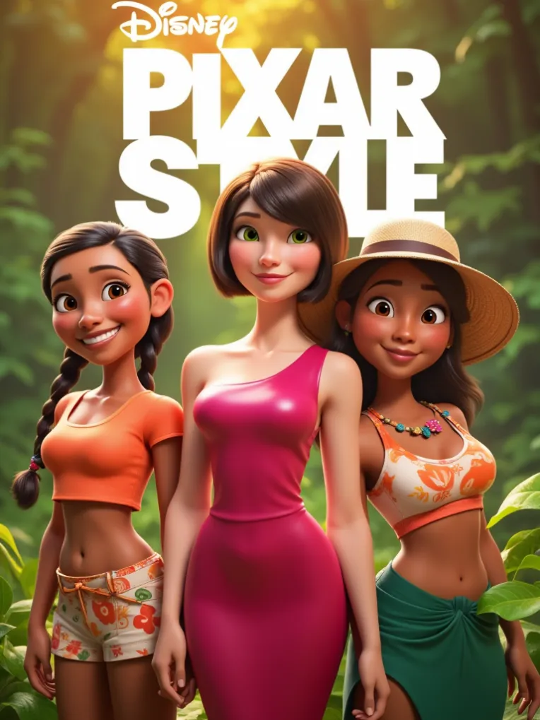 Cartoon style,Girl,Checkpoint,FLUX.1