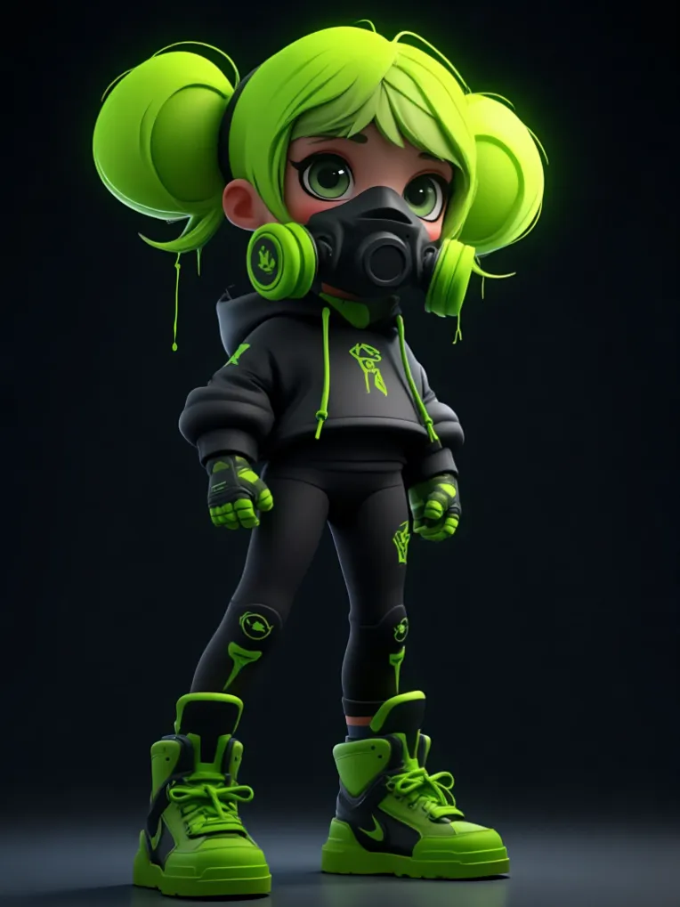 CGI style,Girl,Character,LoRA,FLUX.1