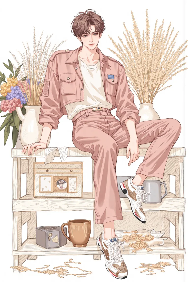 Anime Style,Boy,Object Enhance,LoRA,FLUX.1