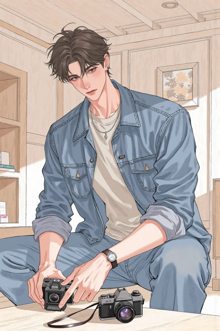 Anime Style,Boy,Object Enhance,LoRA,FLUX.1