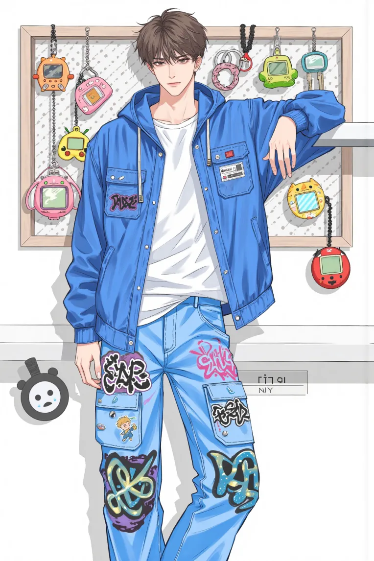 Anime Style,Boy,Object Enhance,LoRA,FLUX.1