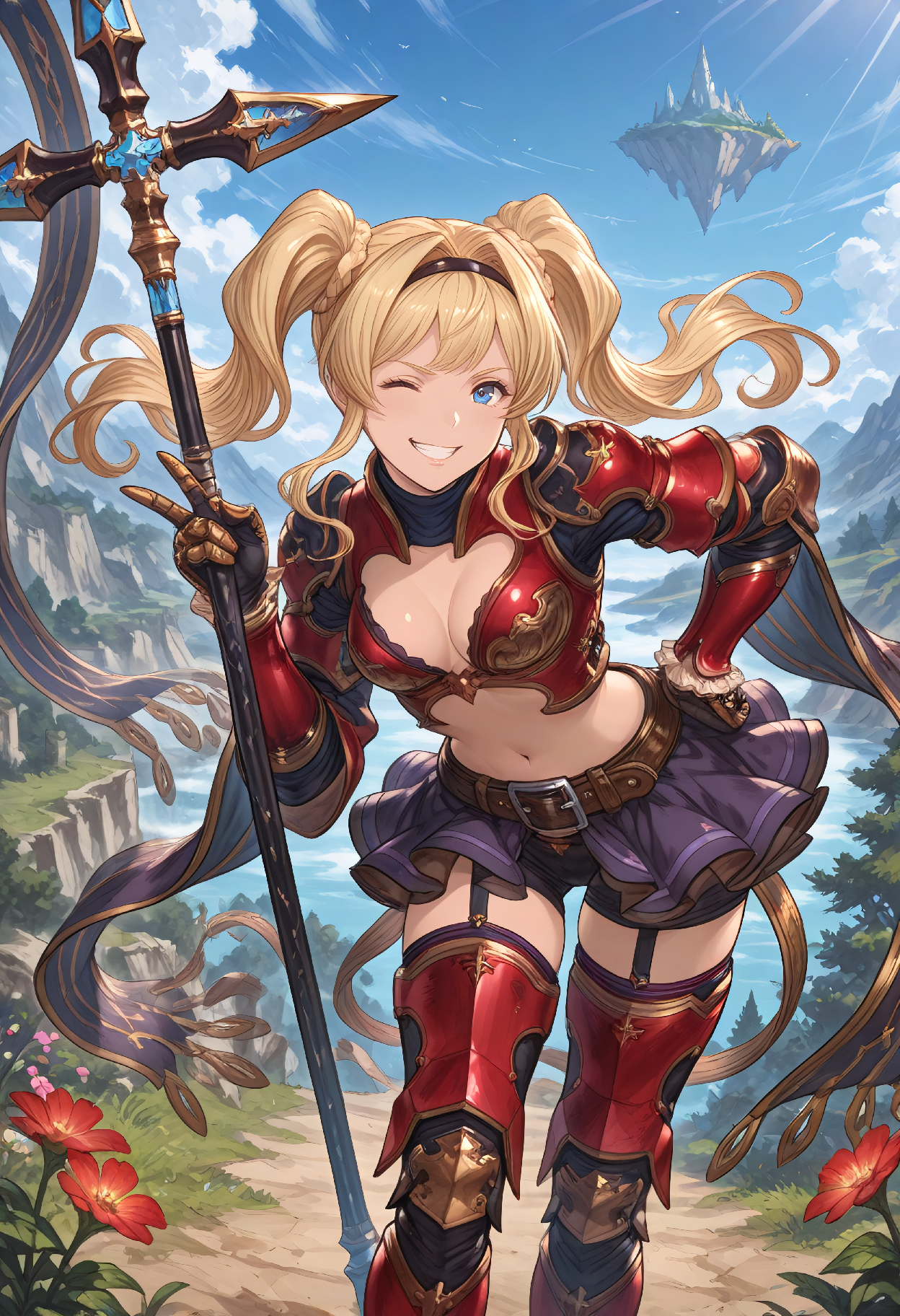 Granblue Fantasy (グランブルーファンタジー) ~ Zeta - ゼタ [5 Outfits] v1.0