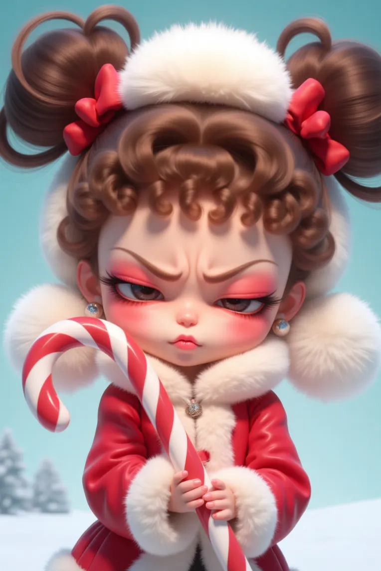 Cartoon style,Girl,Character,LoRA,FLUX.1