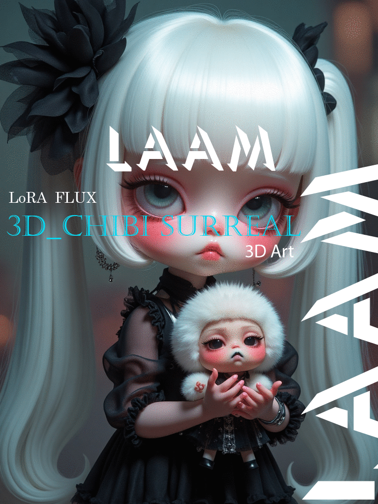 Cartoon style,Girl,Character,LoRA,FLUX.1