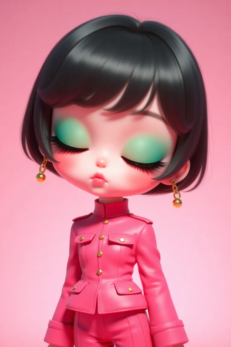 Cartoon style,Girl,Character,LoRA,FLUX.1