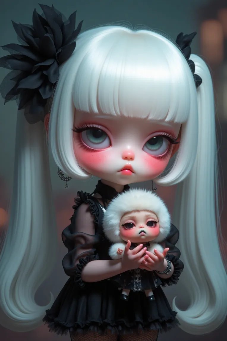 Cartoon style,Girl,Character,LoRA,FLUX.1