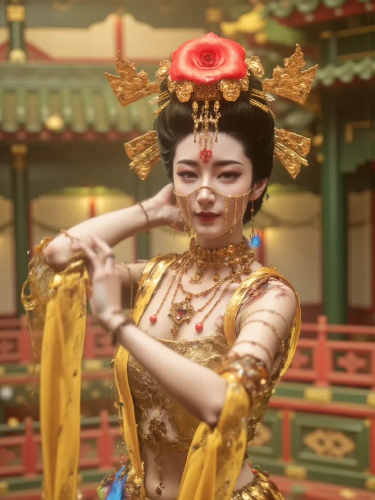 CGI style,Girl,Object Enhance,LoRA,FLUX.1