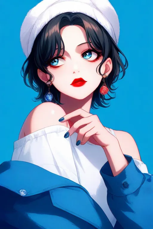 Anime Style,Girl,Physical/Facial feature,LoRA,Illustrious