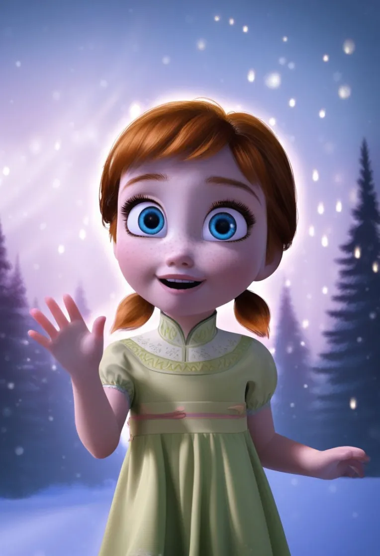 Cartoon style,Girl,Character,LoRA,Pony